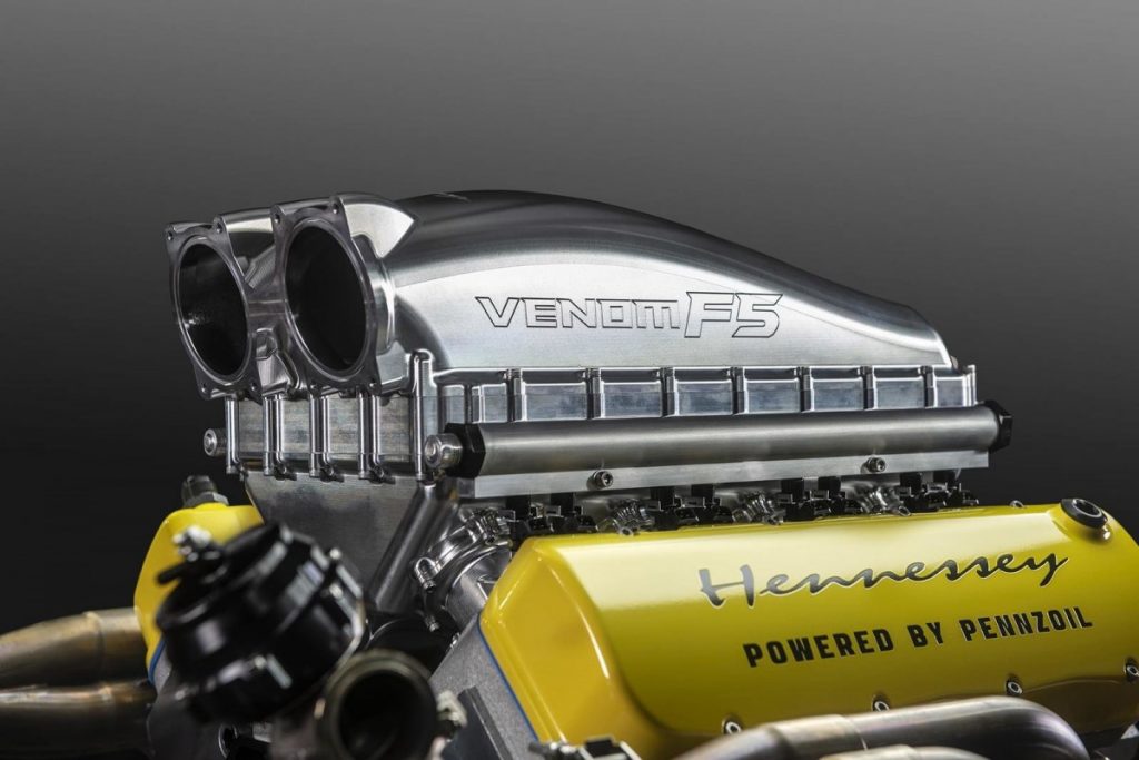Hennessey Venom F5 Punya Tenaga 1.800 HP!  