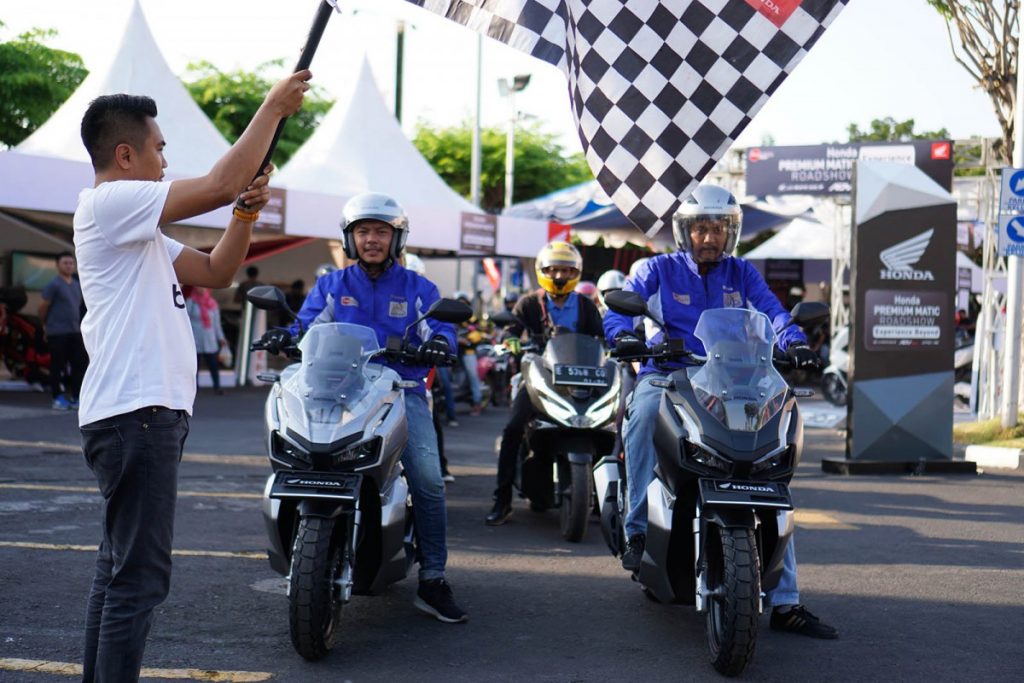 Penggemar Honda ADV150 Gelar Urban Exploride di Kota Cirebon 