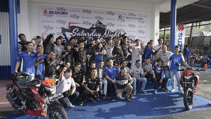 Keseruan Suzuki Saturday Night Ride Tahun 2019, Berakhir di Manado  
