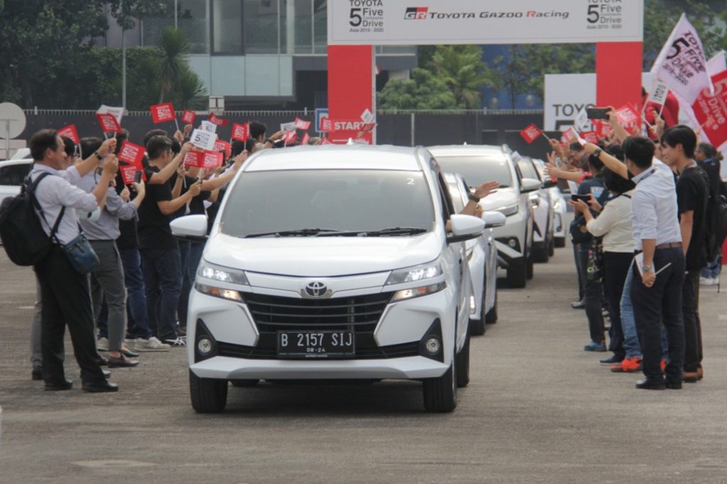 Toyota 5 Continents Drive Asia 2019-2020, Tempuh Jarak 100km 