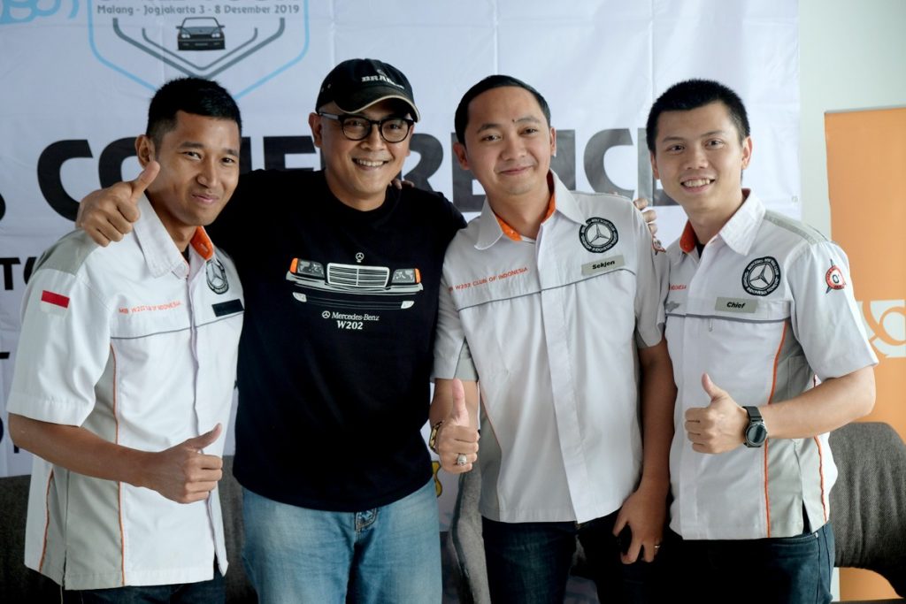'Java Tour 2019', MB W202 CI Jakarta Gelar Turing Menuju Yogyakarta 