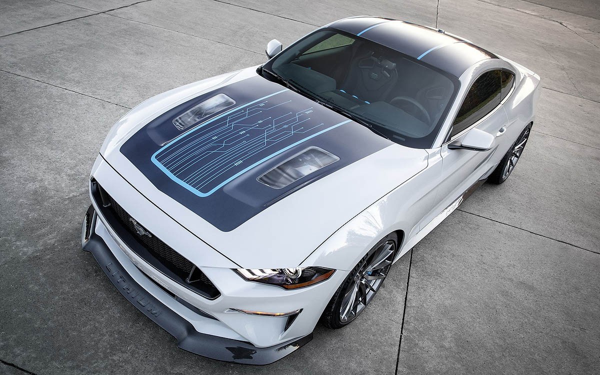 Ford Mustang 'Lithium' Siap Getarkan SEMA Show 2019 