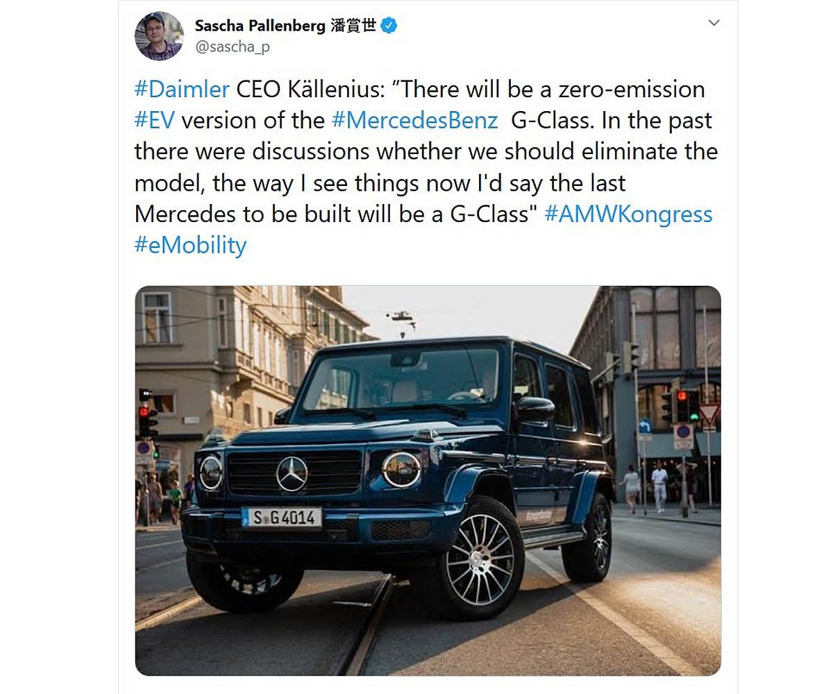 Wow, Mercedes-Benz G-Class Versi Listrik Siap Dikembangkan! 
