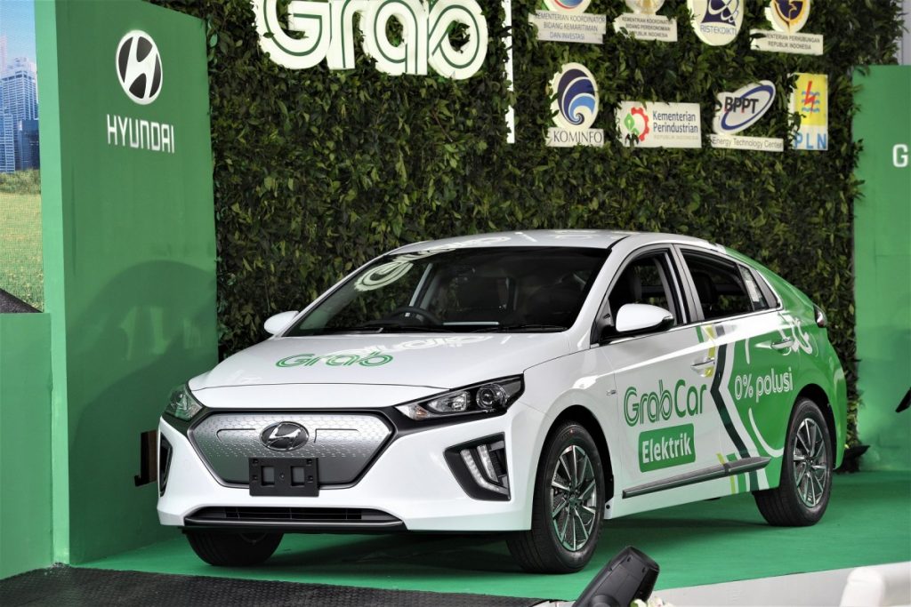 Hyundai Ioniq Electric Akan Jadi Grabcar di Jakarta Tahun Depan 