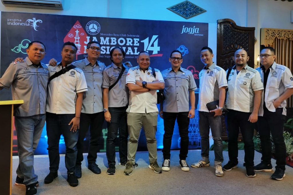 Dukungan Penuh MB W211 CI di Jamnas MB Club INA ke-14  