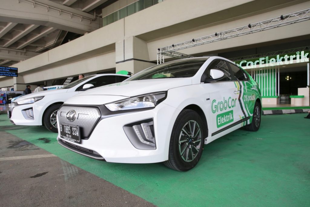 Kolaborasi Grab-Hyundai Luncurkan Grabcar Electric 
