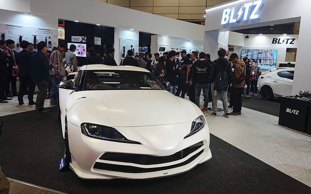 Modifikasi Unik Toyota Supra dari Blitz di Tokyo Auto Salon 