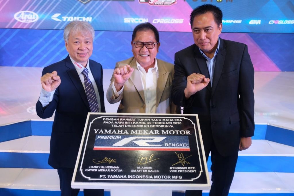 Yamaha Mekar Motor Resmikan Bengkel Premium Terbesar di Indonesia 