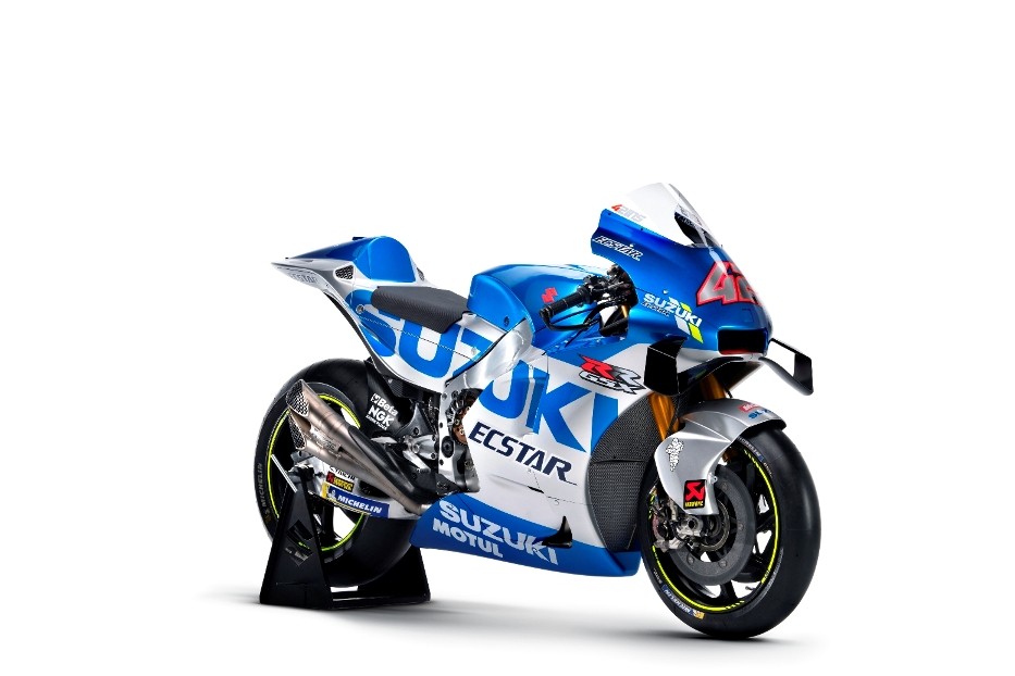 Warna Silvernya Keren, Inilah Tampilan Suzuki Esctar MotoGP 2020  