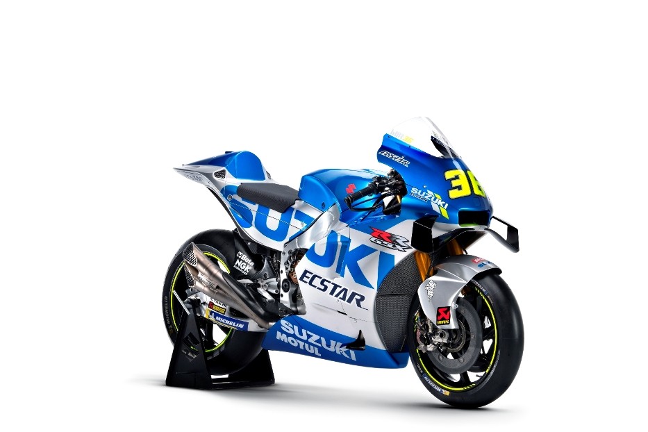 Warna Silvernya Keren, Inilah Tampilan Suzuki Esctar MotoGP 2020  