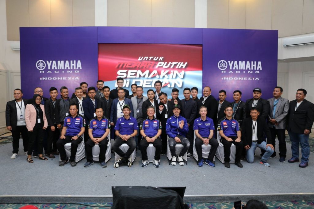 Dihadiri Rossi dan Vinales, Inilah Tim Yamaha Racing Indonesia 
