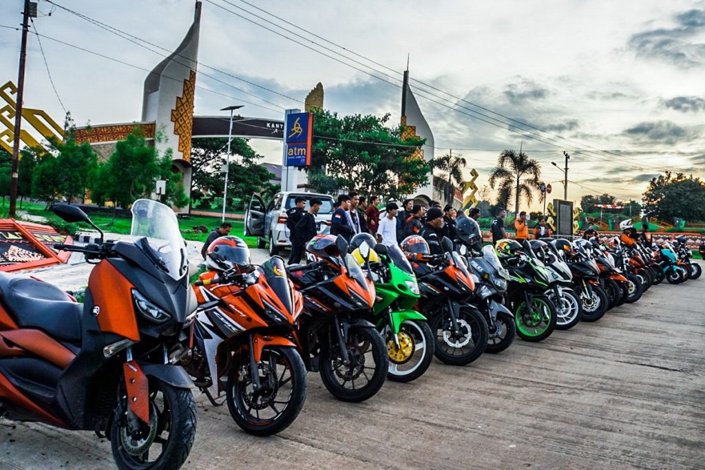 Empat Klub Motor Ikuti 'Camp Ride' Bold Rider Lampung 