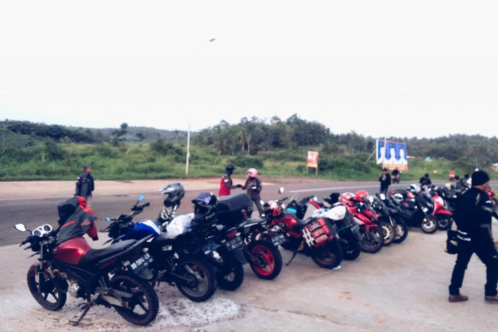 Empat Klub Motor Ikuti 'Camp Ride' Bold Rider Lampung 