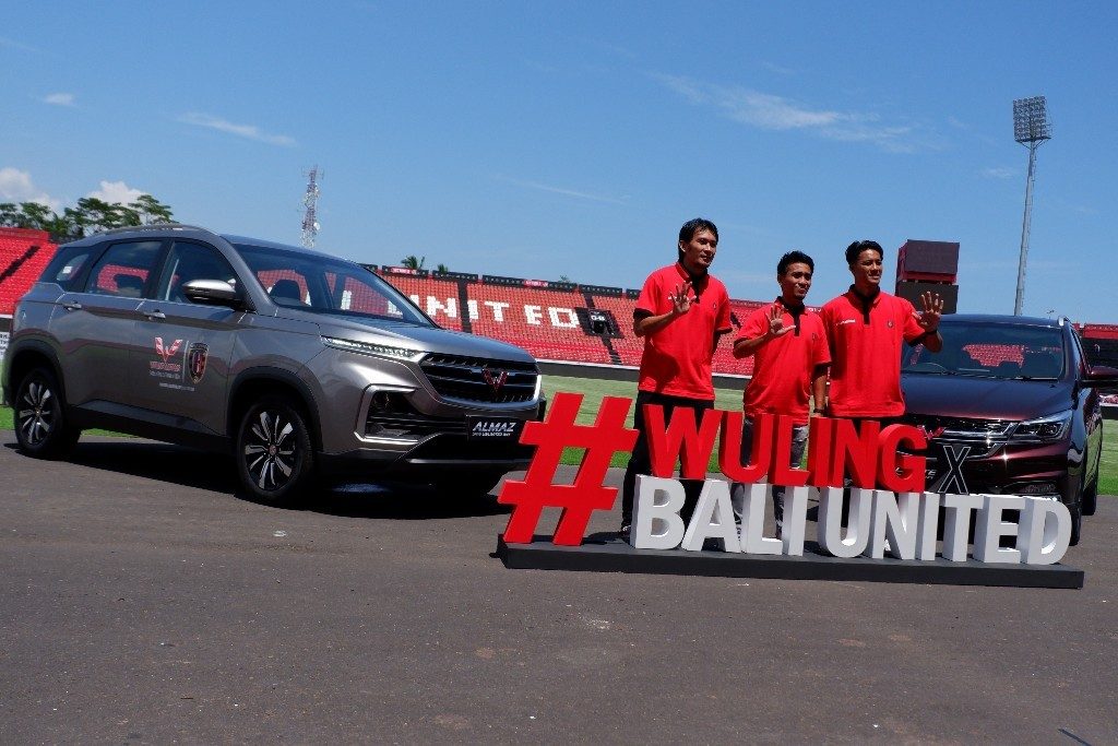 Kolaborasi Wuling Motors dan Bali United 