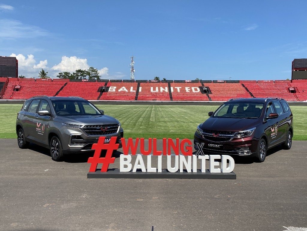 Kolaborasi Wuling Motors dan Bali United  