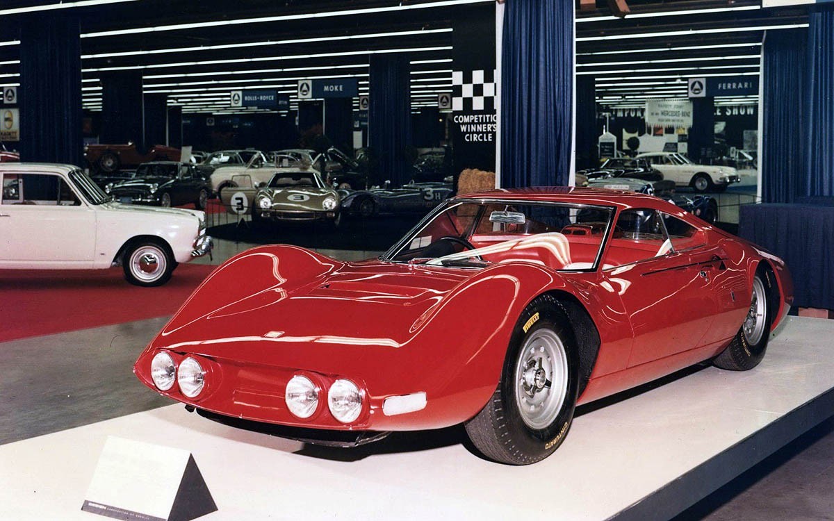 Konsep Retro Unik: Ferrari Dino Berlinetta Speciale 1965 