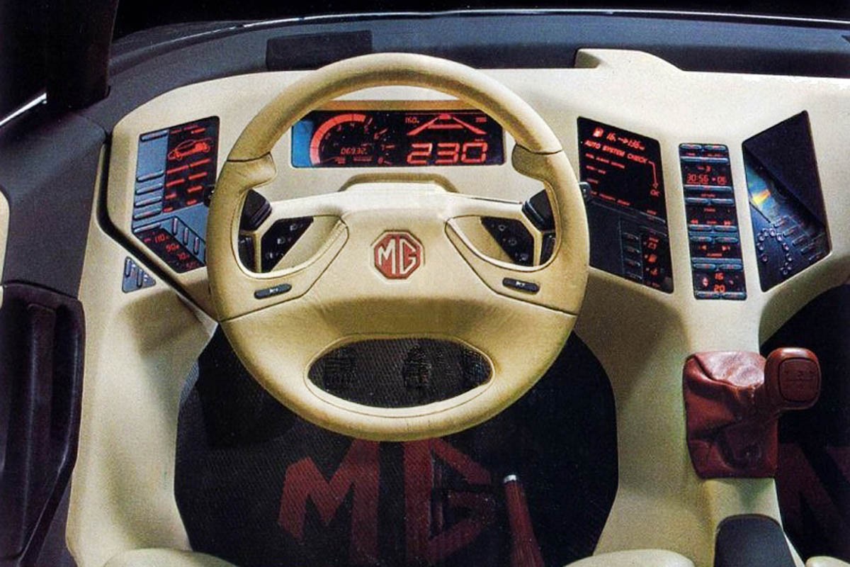 Konsep Retro Unik: MG EX-E 1985 