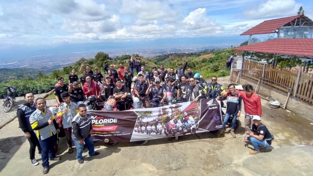 Komunitas Honda ADV150 Lestarikan Warisan Angklung 