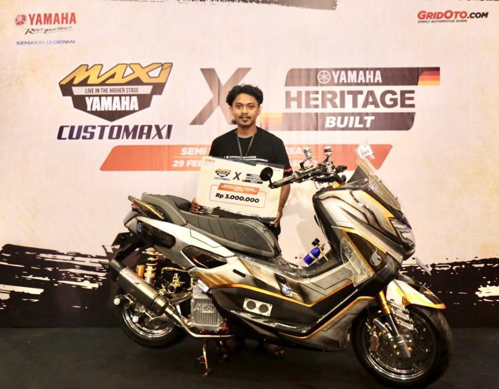 Customaxi Yamaha Makassar Jadi Wadah Modifikator Sulawesi 