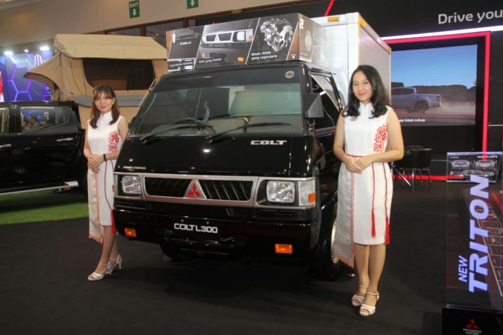 Mitsubishi L300 dan New Triton Tetap Menjadi Andalan Mitsubishi Di GIICOMVEC 2020 