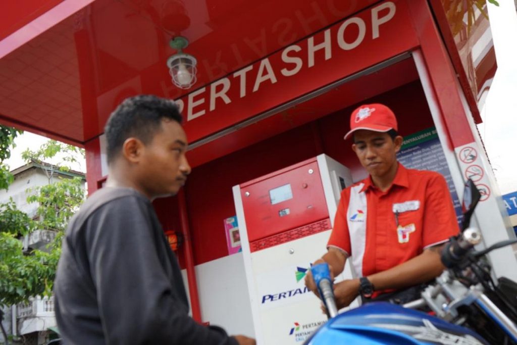 Penjualan Pertashop di Lampung Mencapai 500 Liter/Hari  