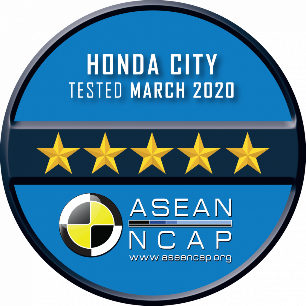 All New Honda City Raih 5 Bintang Uji Keselamatan 