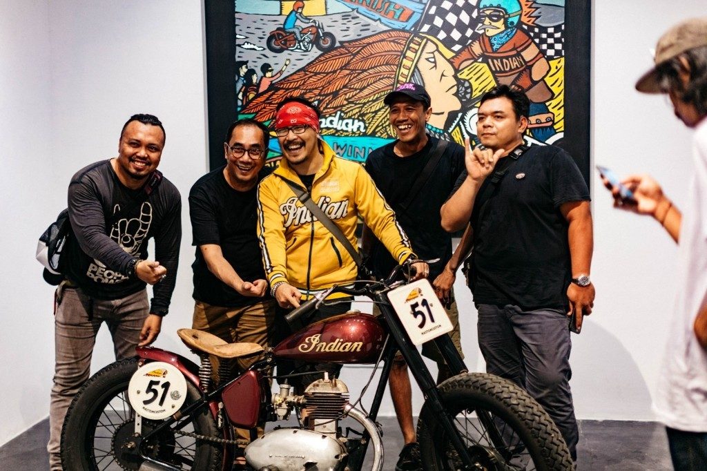 Berbagai Karya Mastom di 'Riding With The Wind' Bali 