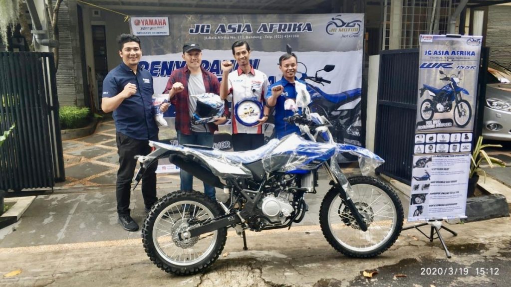 Akhirnya, Yamaha WR155 Sampai Ditangan Konsumen Jawa Barat  