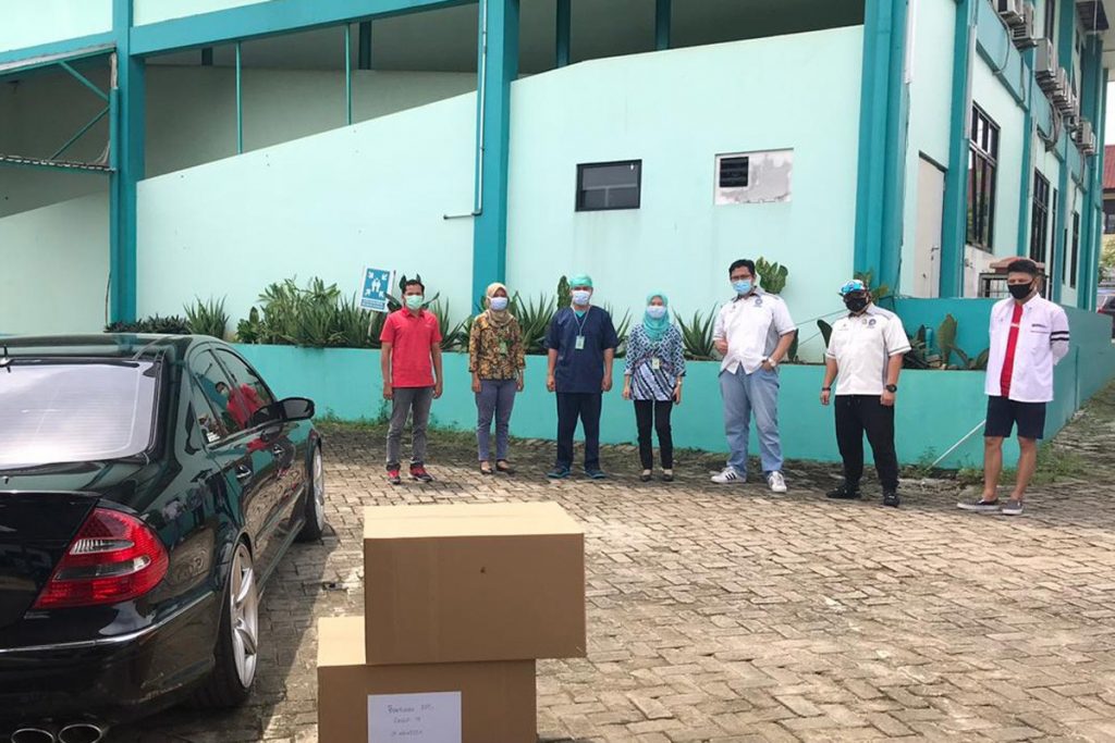 Baksos Ramadhan, MB W211 CI Serahkan APD ke Rumah Sakit 