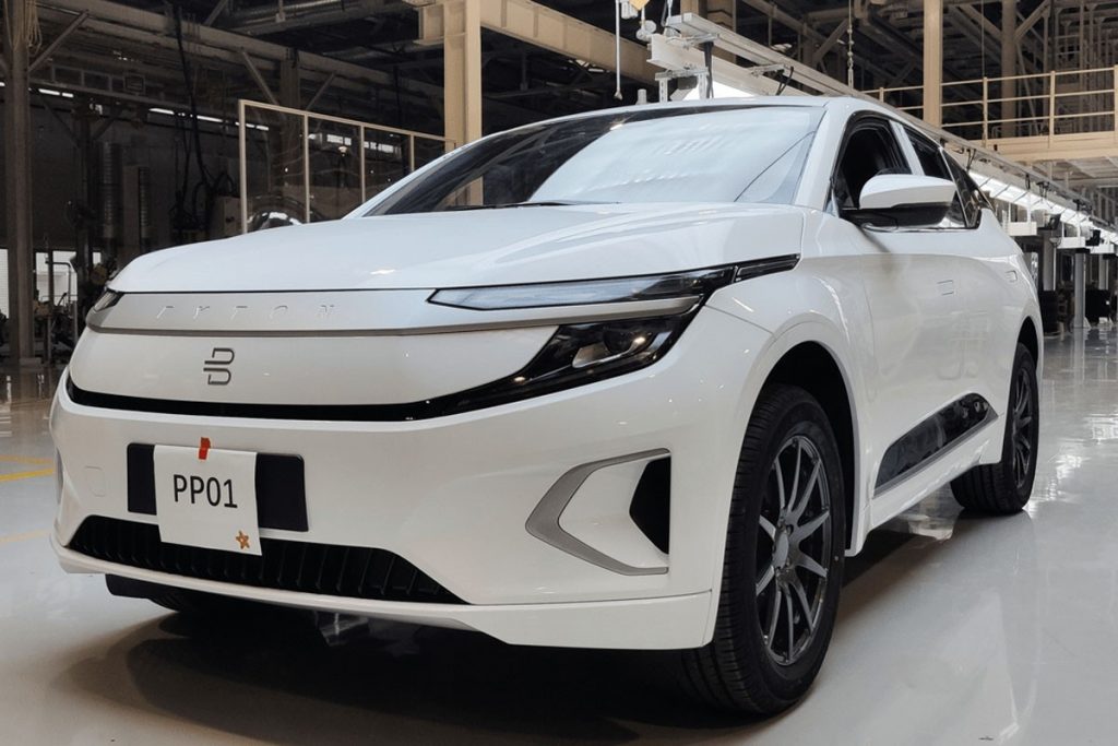 Byton M-Byte, SUV Listrik China Mulai Diproduksi  