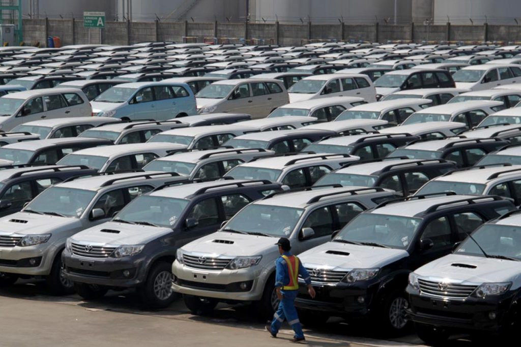 Toyota Akui Ekspor Mobil Buatan Dalam Negeri Melambat 
