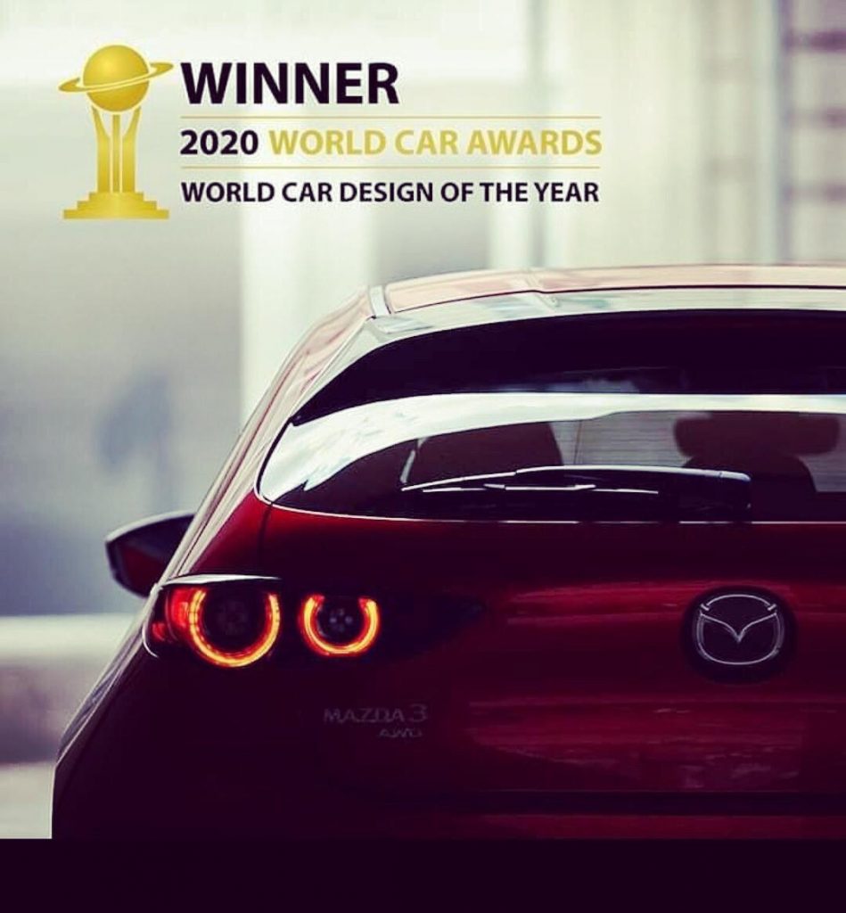 Mazda3 Raih Desain Terbaik Di Ajang World Car Awards 2020 