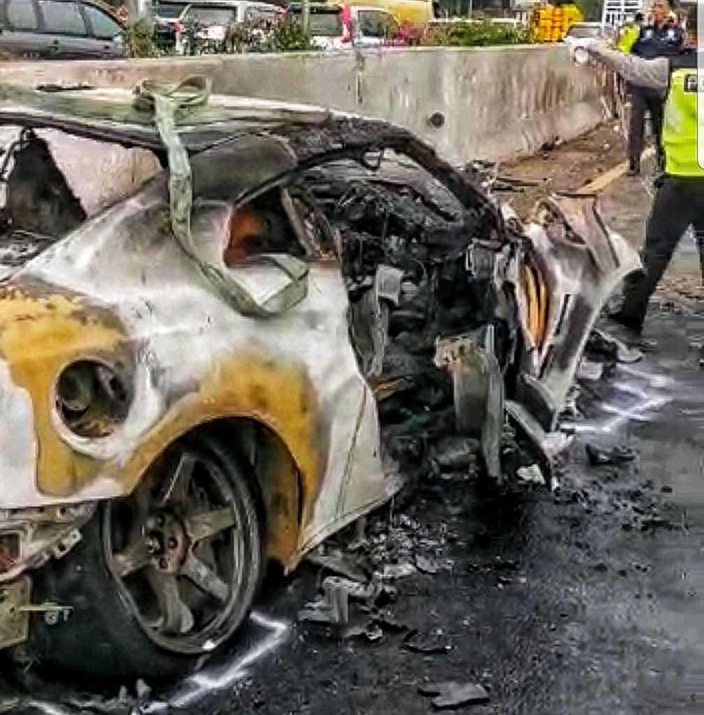 Nissan 'Godzilla' Terbakar, Nyawa Wakil Jaksa Agung Tak Terselamatkan 