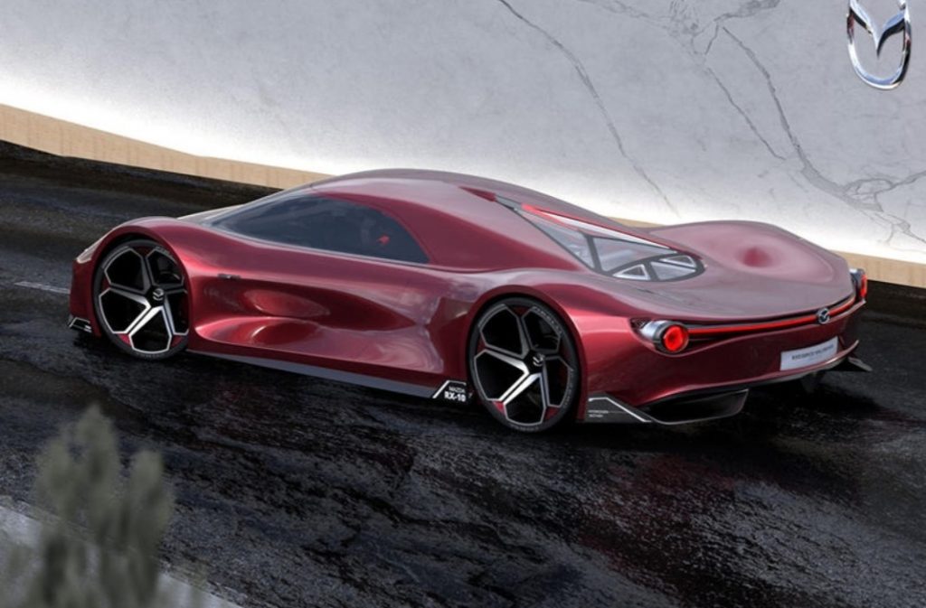 Hypercar Bertenaga Hidrogen, Inilah Mazda RX-10 Vision Longtail Berkekuatan 1.030 Hp 