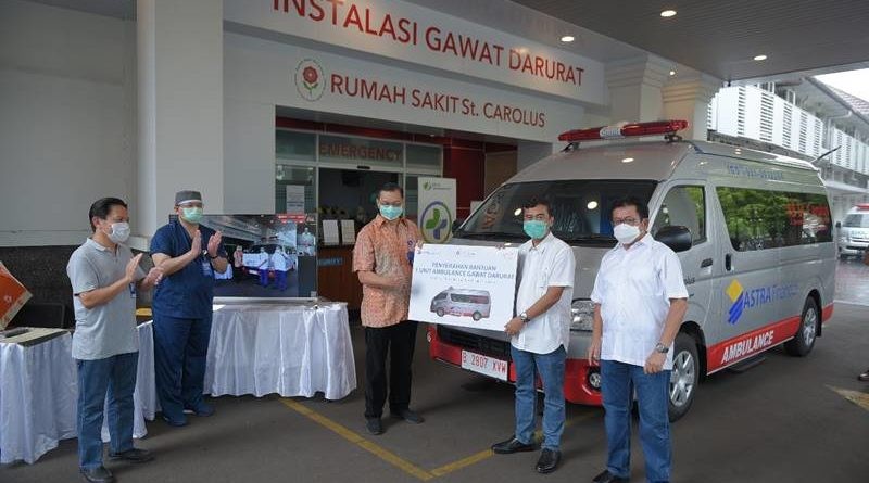 Astra Financial Donasikan Ambulance untuk Tangani Covid-19  