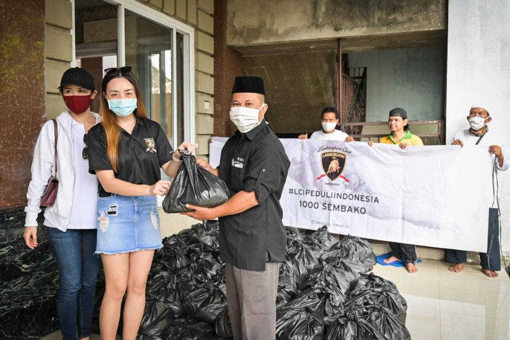 'LCI Peduli Indonesia', Bagikan 2000 Paket Sembako 