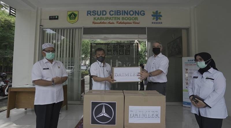 Lagi, Mercedes-Benz Indonesia Bantu RSUD Cibinong  