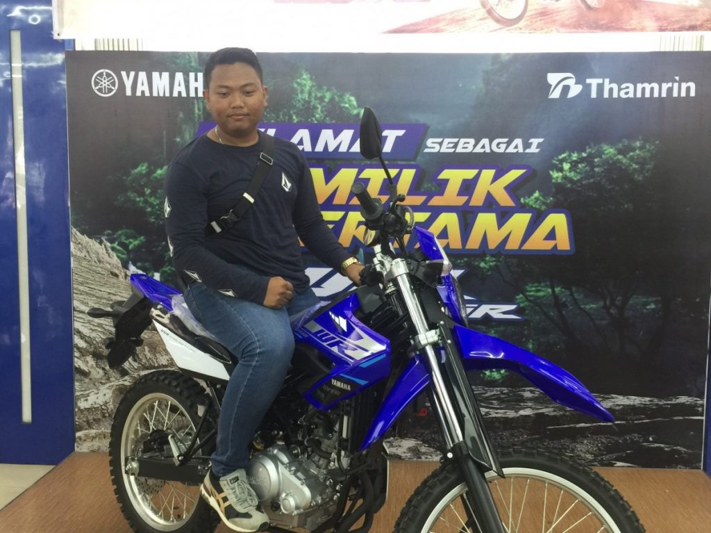 Pengusaha Muda Kelapa Sawit Jadi Pemilik Yamaha WR 155R Pertama di Sumsel 