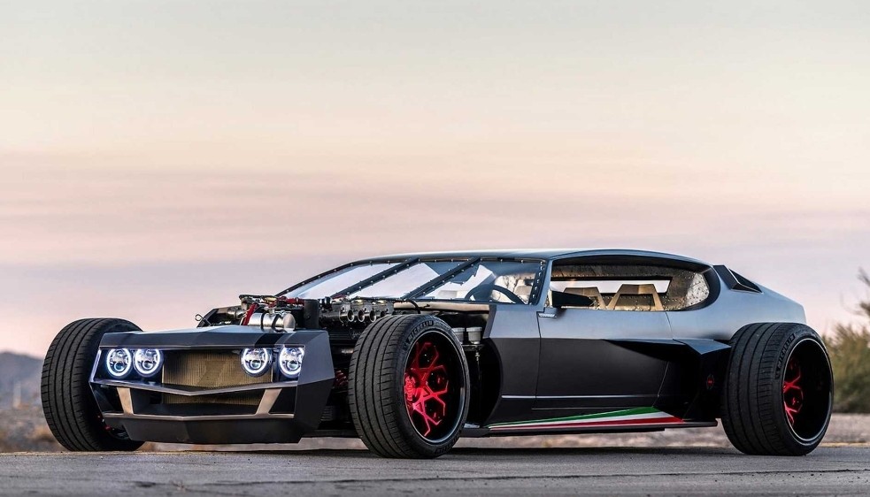 Espada Rat Rod, Hot Rod Lamborghini Tuk Peringati 50 Tahun Kelahirannya 