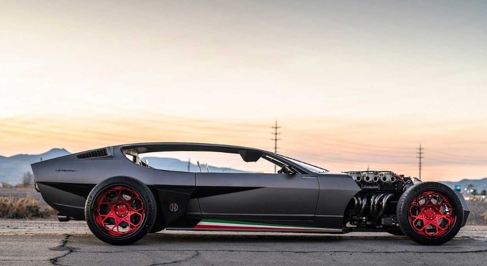 Espada Rat Rod, Hot Rod Lamborghini Tuk Peringati 50 Tahun Kelahirannya 