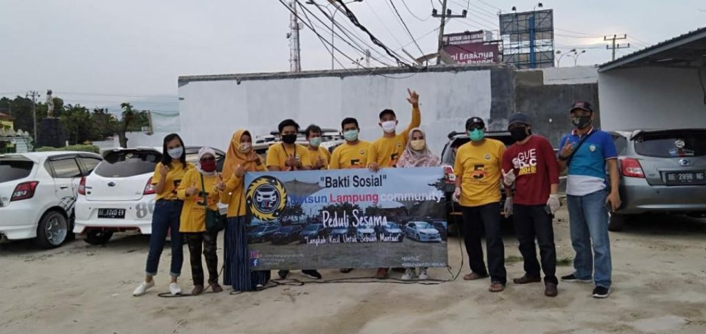 Datsun Lampung Community Peduli Covid-19 di Bulan Ramadhan 