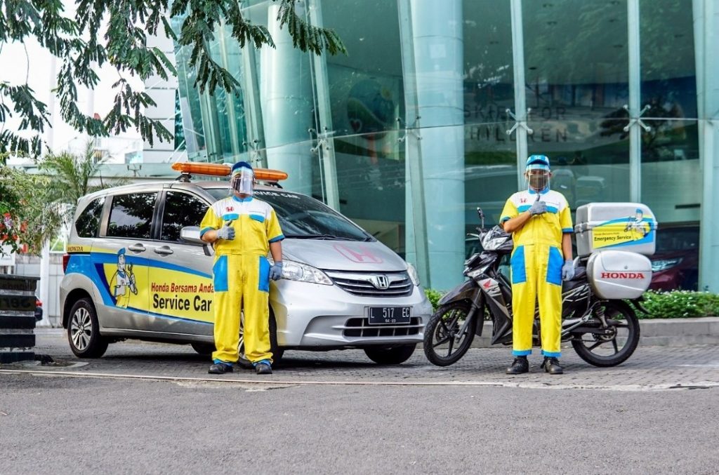 Dukung PSBB, Honda Layani Service Gratis Bagi Kendaraan Para Dokter 
