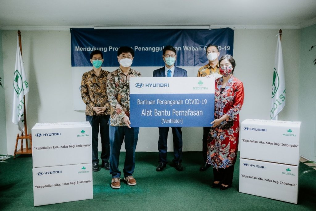 Hyundai Distribusikan Ventilator kepada Rumah Sakit di Jakarta dan Jawa Barat  