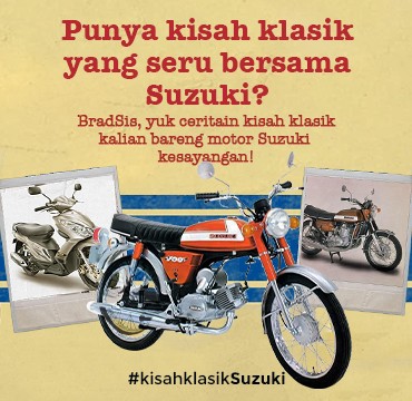 Suzuki Ajak Konsumen Bernostalgia Peringati 50 Tahun di Indonesia  
