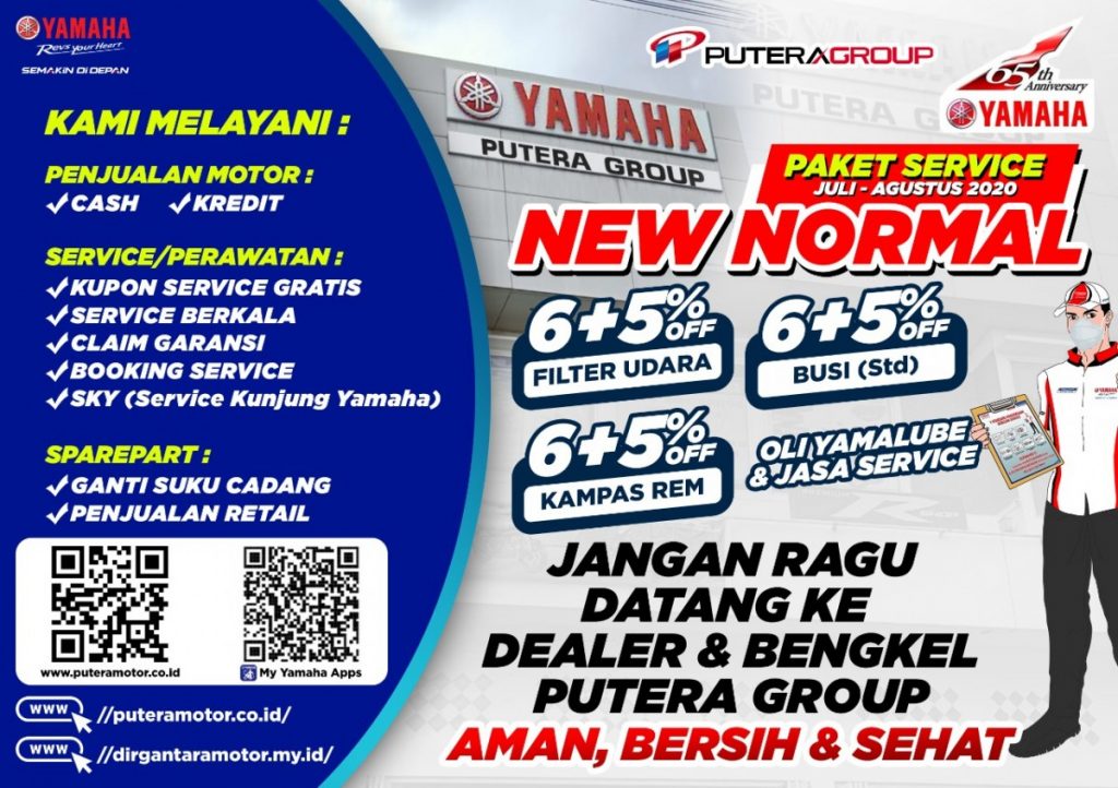 Sambut New Normal, Yamaha Putera Group Berikan Spesial Program 