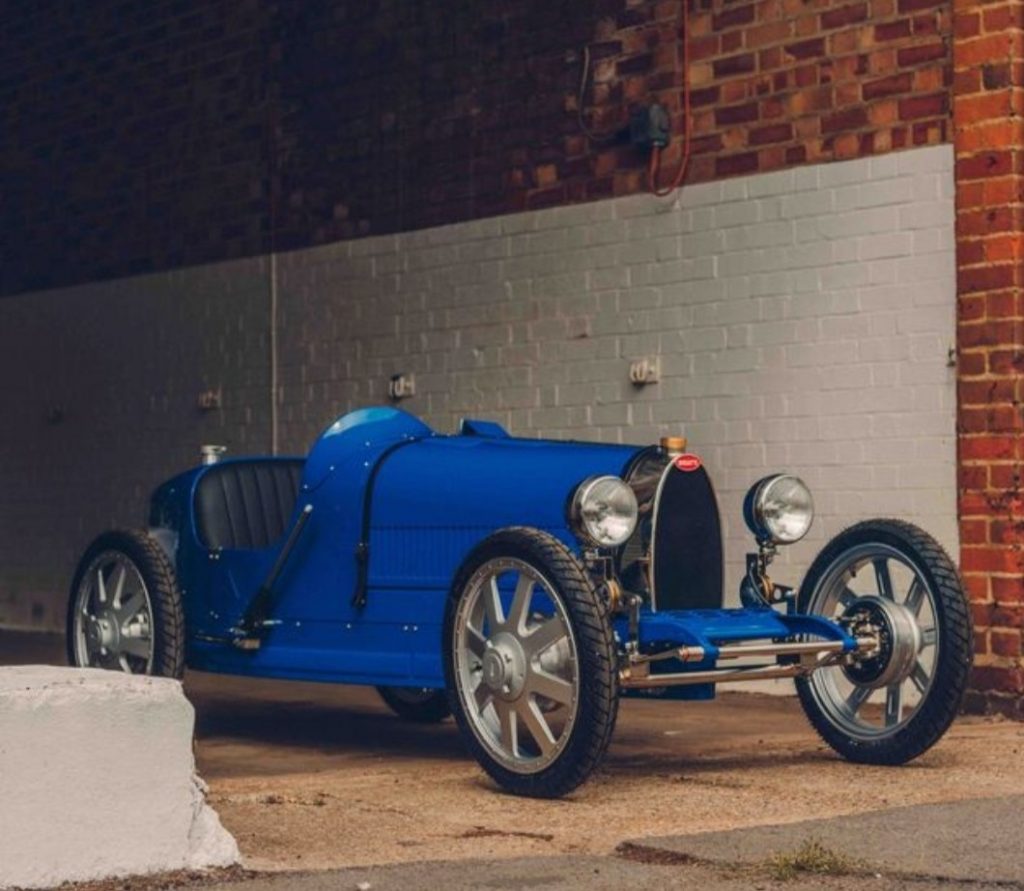 Bugatti Baby II, Roadster Elektrik Mini Untuk Memperingati 110 Tahun Eksistensi Bugatti  