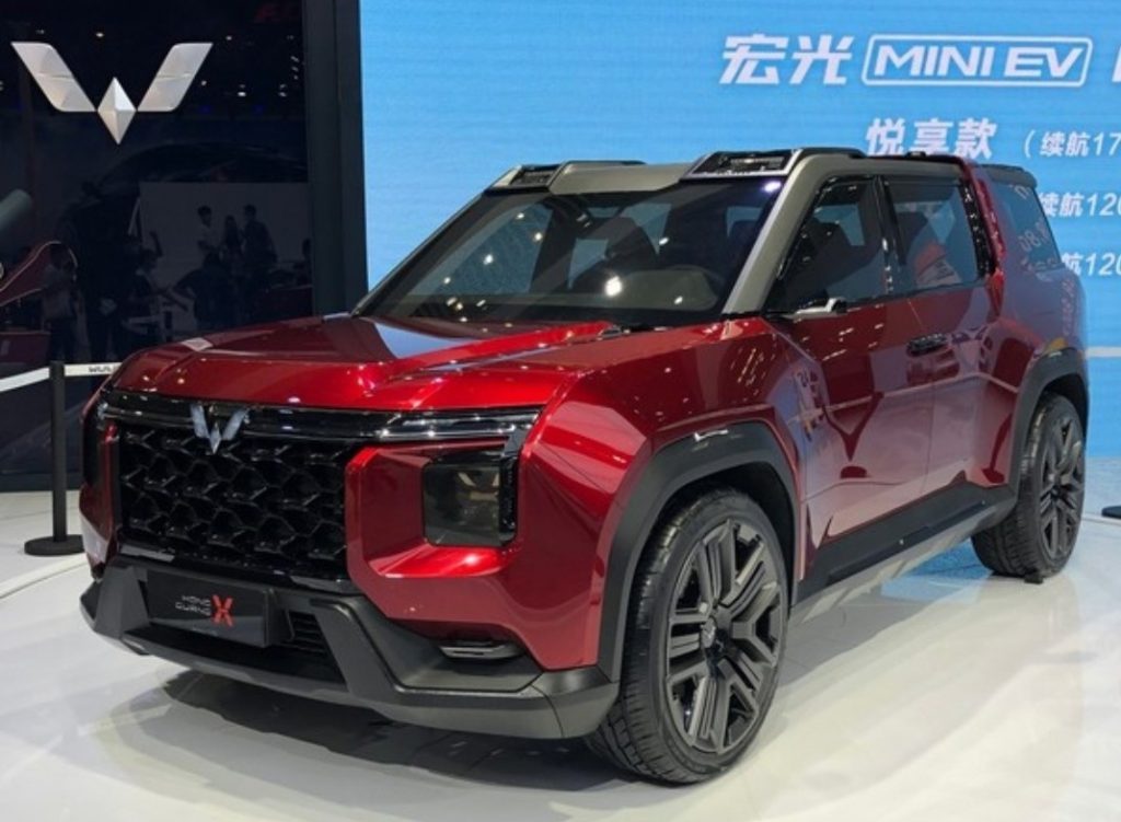 Wuling Hong Guang X, Konsep Trendsetter SUV Dengan Desain Unik 