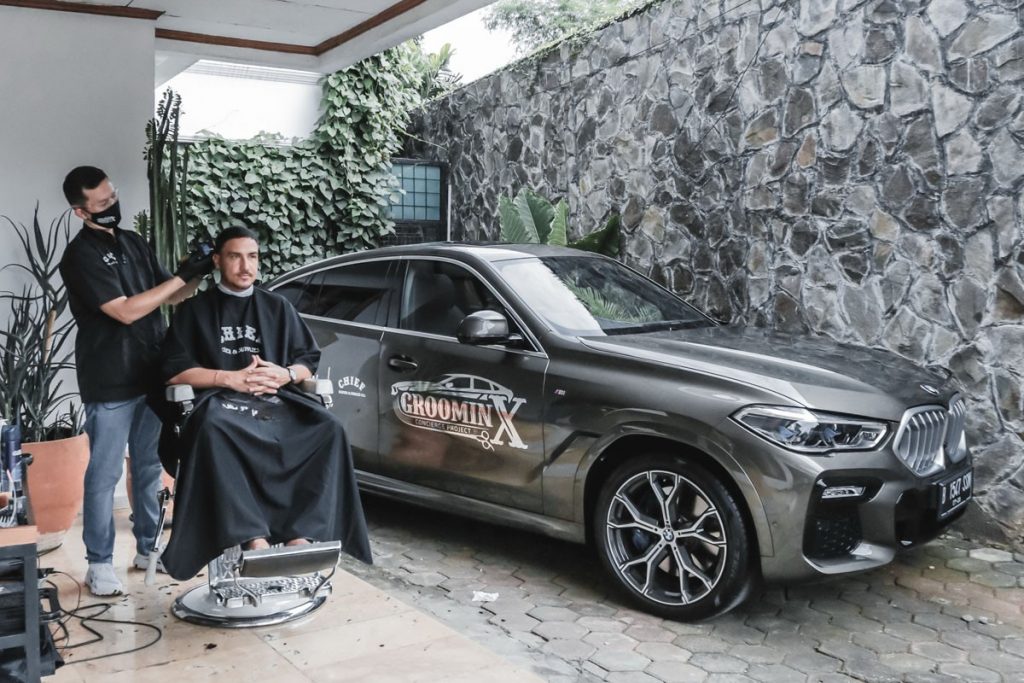 'GroominX Concierge Project', Test Drive Sekaligus Potong Rambut  
