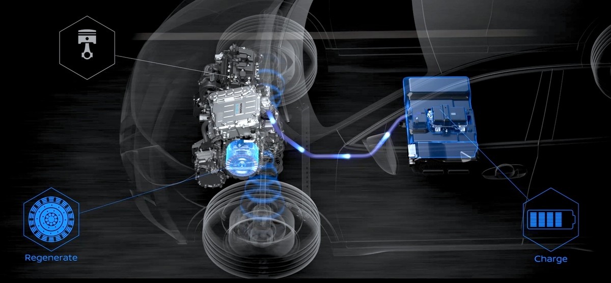 Nissan e-POWER ; Mesin Sebagai Generator 