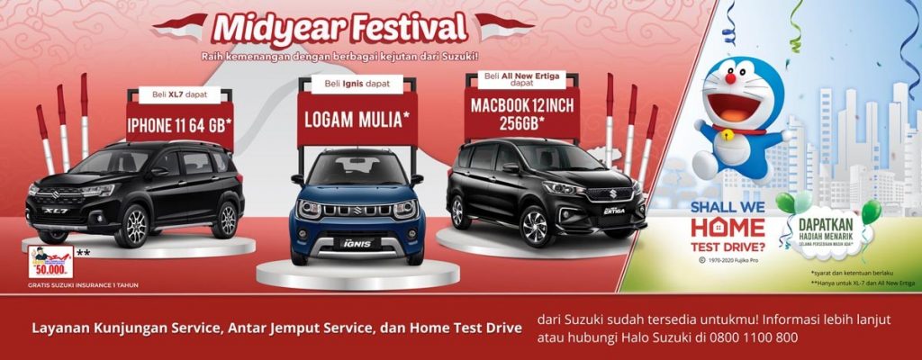 'Midyear Festival', Suzuki Berikan Kado Istimewa Bagi Konsumennya 